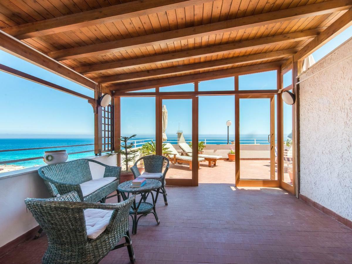 פלרמו Casa Con Terrazza Sul Mare All'Addaura מראה חיצוני תמונה