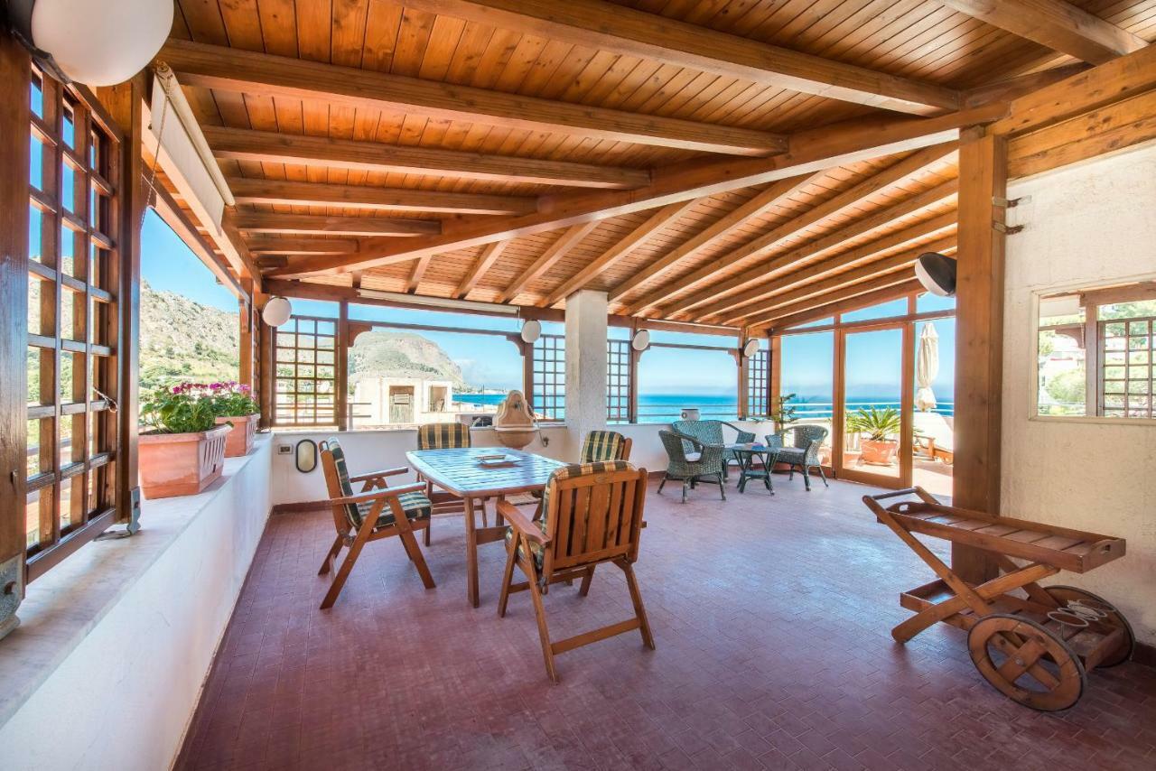 פלרמו Casa Con Terrazza Sul Mare All'Addaura מראה חיצוני תמונה