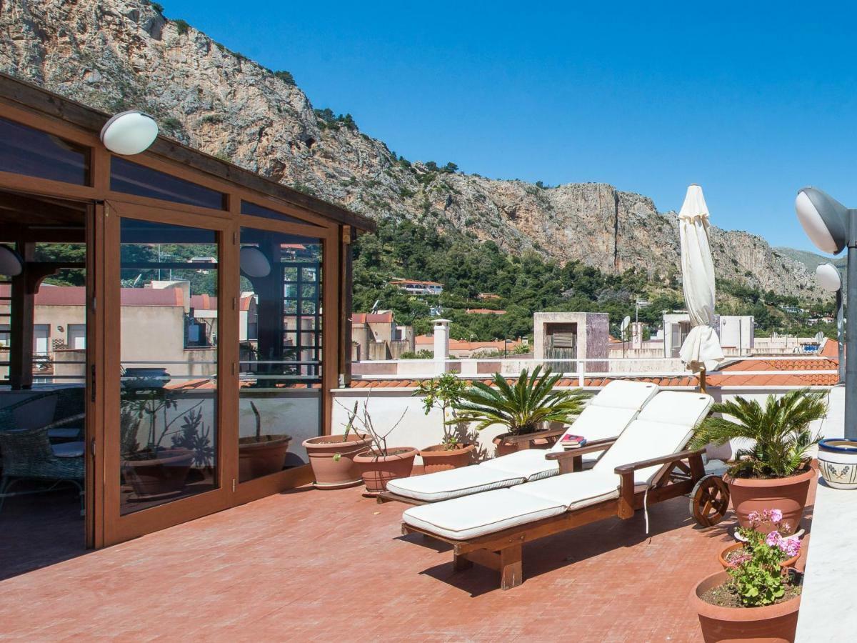 פלרמו Casa Con Terrazza Sul Mare All'Addaura מראה חיצוני תמונה