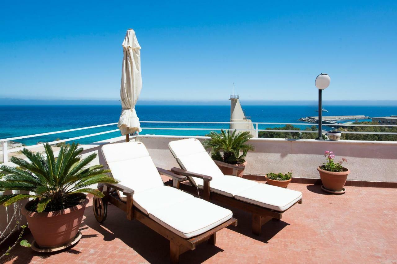 פלרמו Casa Con Terrazza Sul Mare All'Addaura מראה חיצוני תמונה