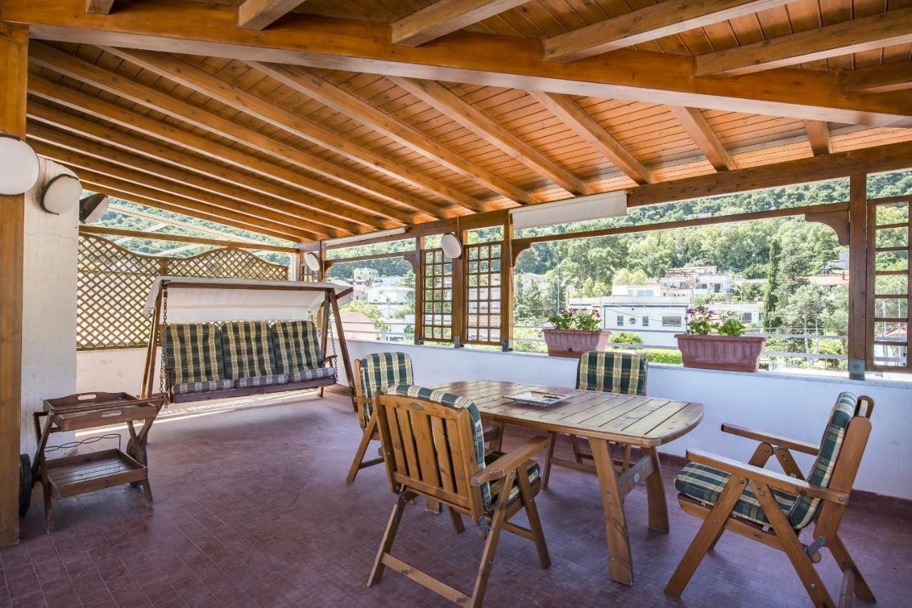 פלרמו Casa Con Terrazza Sul Mare All'Addaura מראה חיצוני תמונה